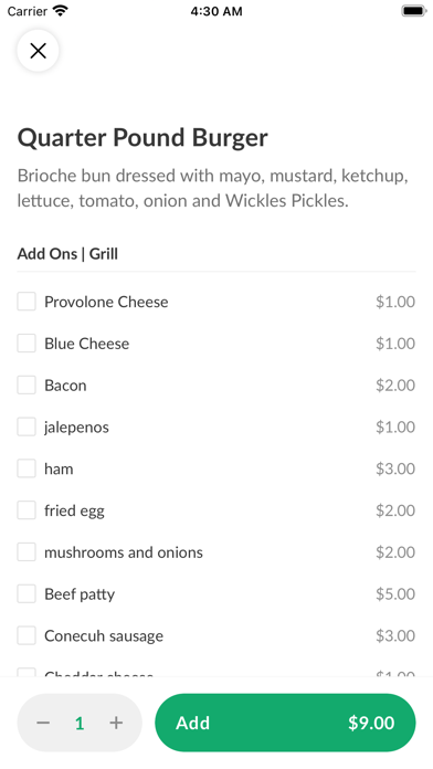 Alabama Grill Screenshot