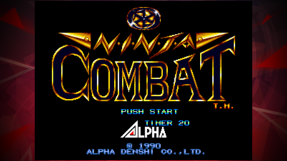 NINJA COMBAT ACA NEOGEO screenshot 1