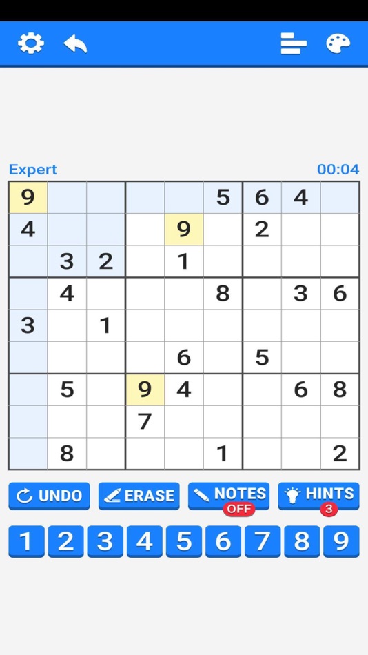#2. Sudoko - Classic Sudoku Puzzle (iOS) 由: LudosLabs