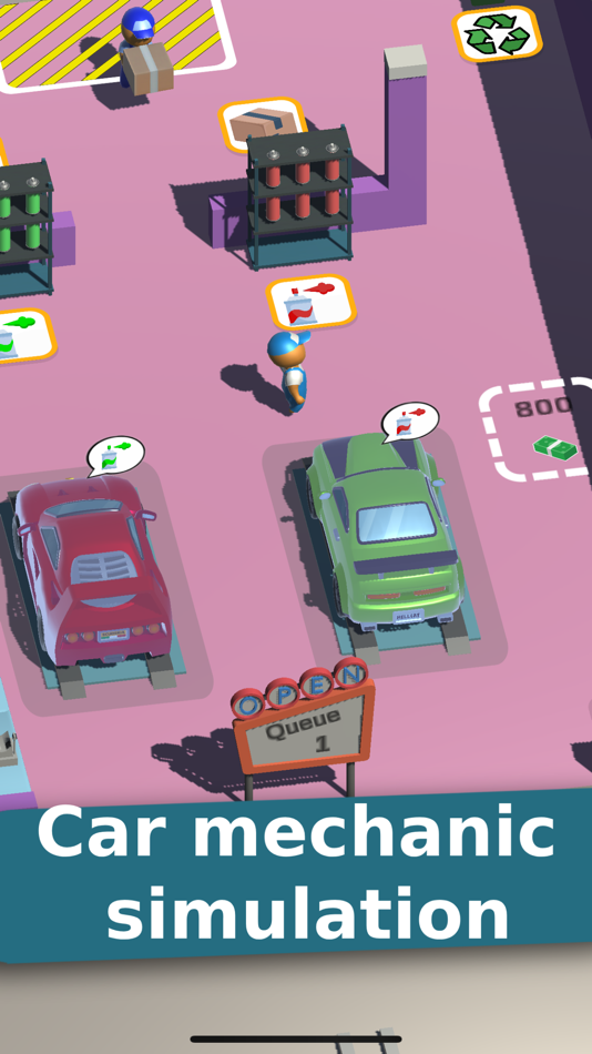 #4. Car Mechanic Tycoon-Idle Game (iOS) 由: Roman Konstantinov