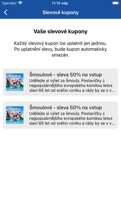 Rodinné pasy JMK Screenshot