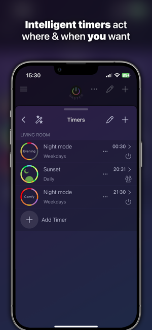 Philips Hue 用 iConnectHue スクリーンショット