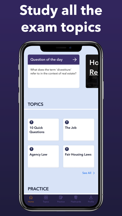 Real Estate Exam Practice 2025 Screenshot