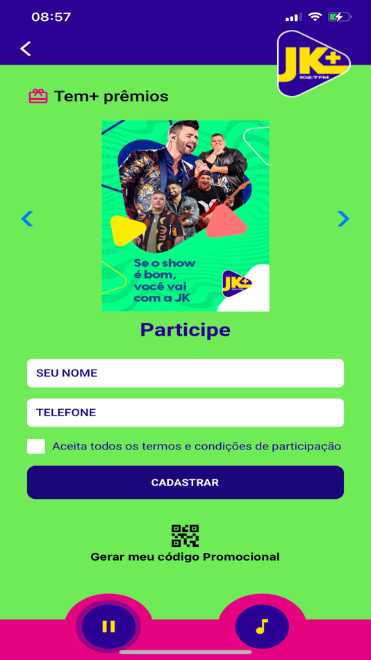 #3. Rádio JK FM (iOS) By: RADIO JK FM LTDA
