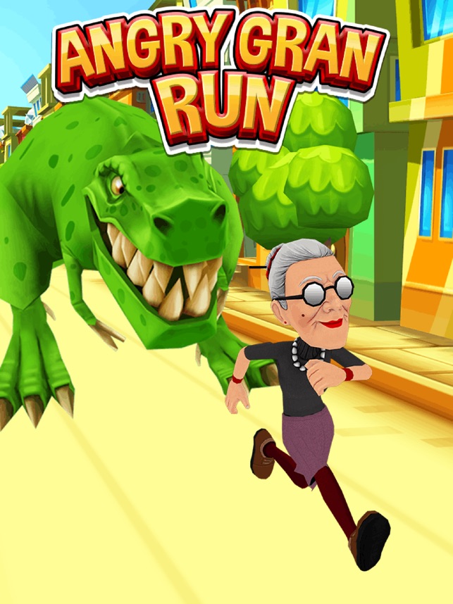 Angry Gran Run - Running Game on the App Store