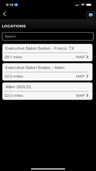 Executive Salon Suites Screenshot