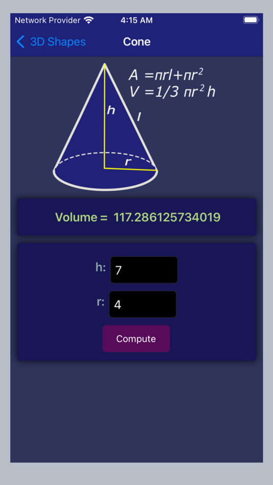 #7. Area and Volume Calculator (iOS) 由: Anas Abubakar