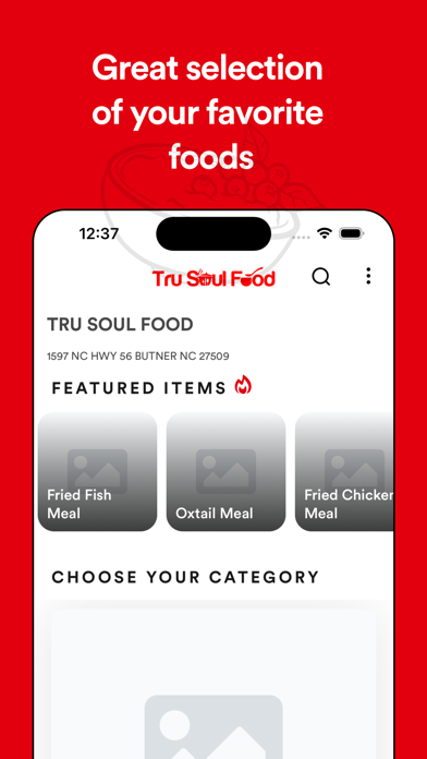 TRU SOUL FOOD Screenshot