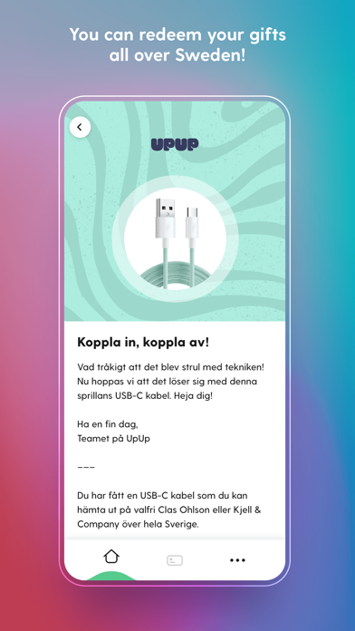 UpUp wallet Screenshot