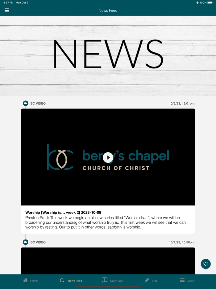 Berrys Chapel Church