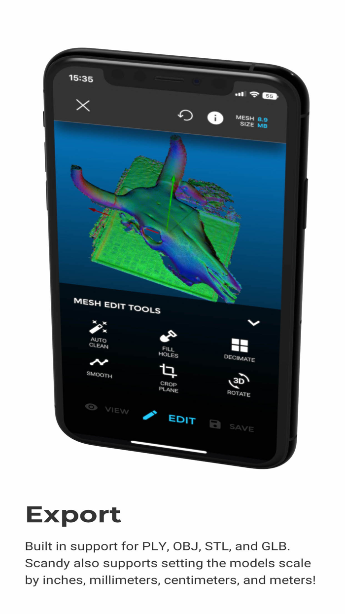 Scandy Pro 3D Scanner 3D App