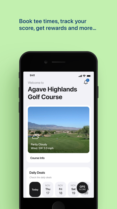 Agave Highlands Golf Course Screenshot