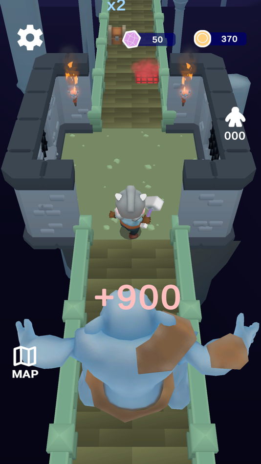#3. Dungeon Merge 3D (iOS) بواسطة: EPRA GAMES PRODUCOES LTDA