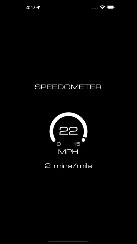 Walking Speedometer screenshot 1 of 1