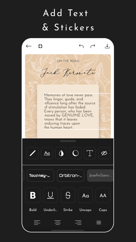 #3. Caviar: AI Graphic Design (iOS) Podle: Thapelo Matlou