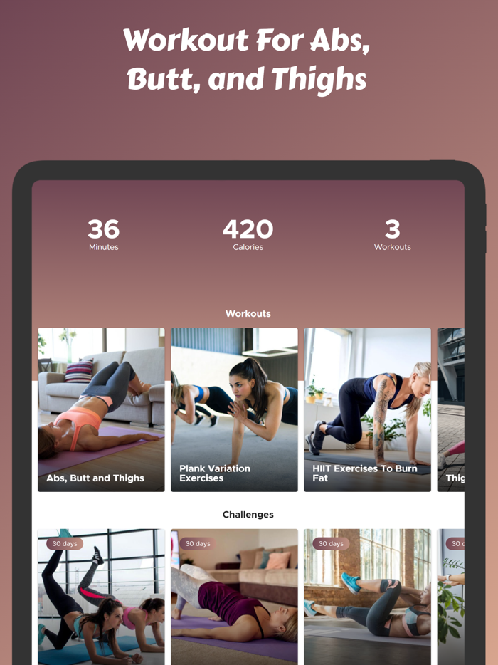 Abs Butt and Thighs Workout