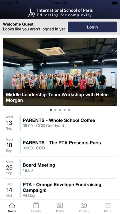 International School of Paris Screenshot