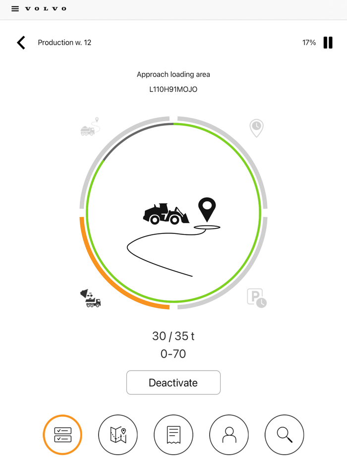 Volvo CE Connected Load Out