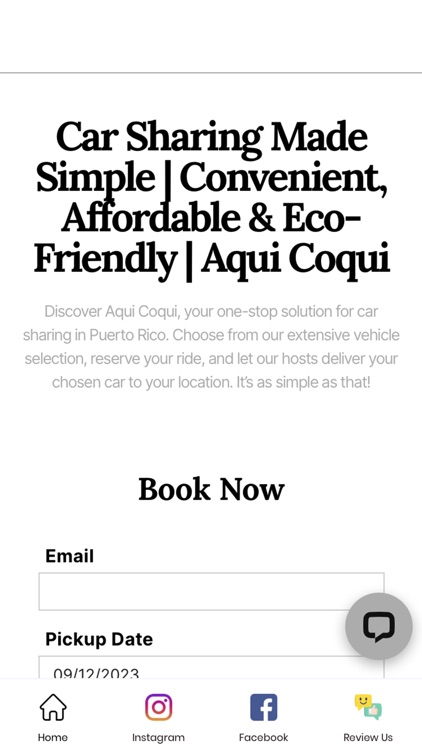 Aqui Coqui Car Sharing
