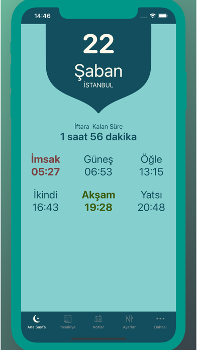 İmsakiye: Ramazan 2024 Screenshot