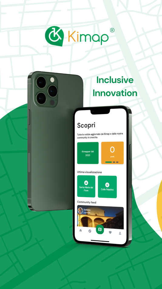 #1. Kimap (iOS) 由: Kinoa Srl