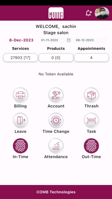 Comb Tech Screenshot