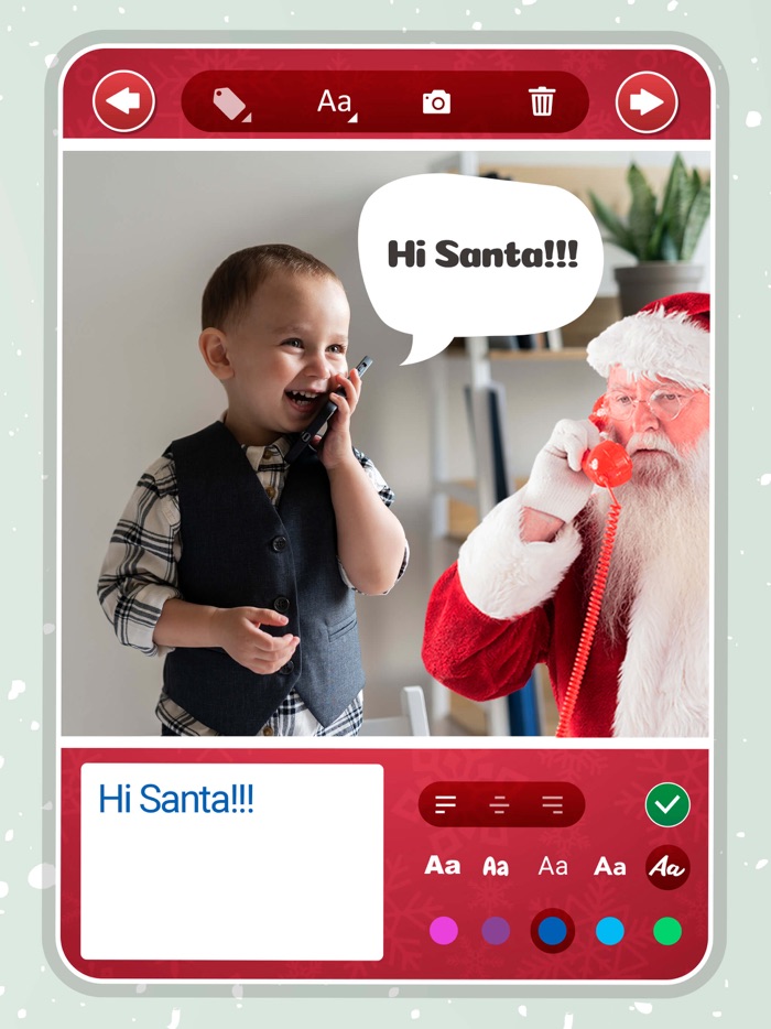 Your Selfie with Santa Claus