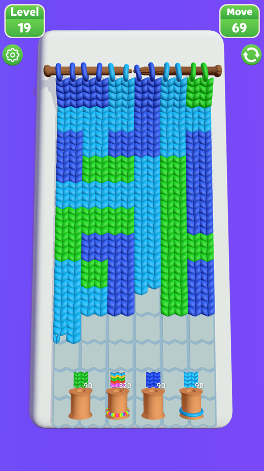#1. Weave Blast (iOS) Podle: Babil Studios
