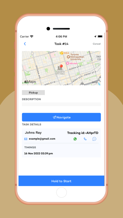 Kero Driver App Screenshot
