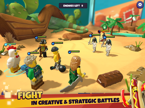 LEGO® Legacy: Heroes Unboxed iPad app afbeelding 3