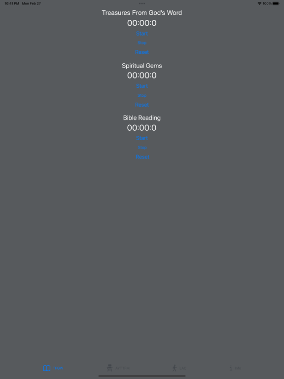 Screenshot #4 pour CLM Meeting Timer & Stopwatch