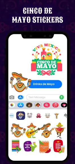 Game screenshot Cinco De Mayo Mexican Stickers hack