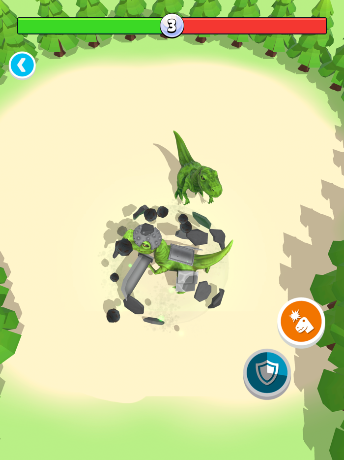Dino World Merge  Fight