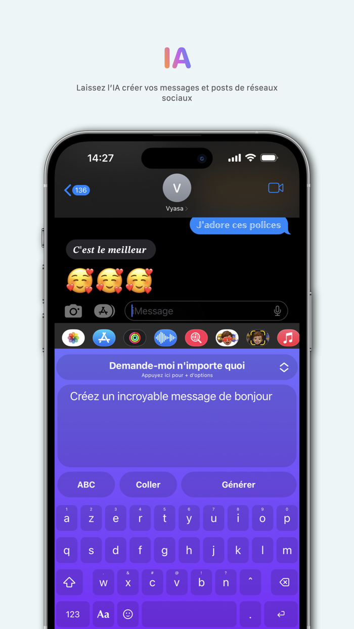 Polices du clavier - Nouveaux