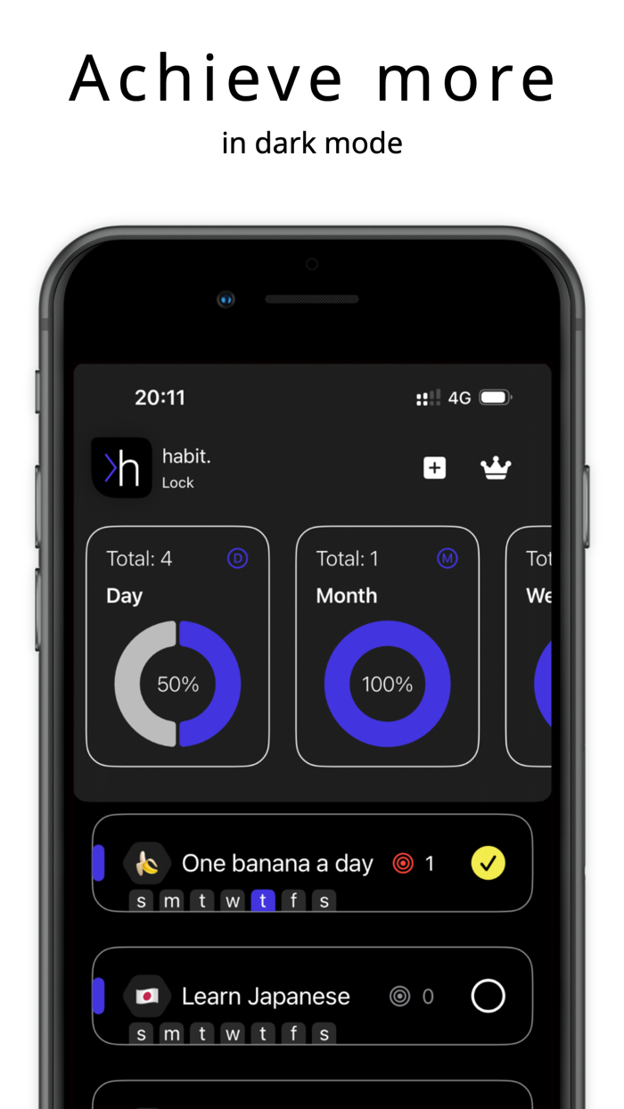 Habit Lock Track Daily Habits