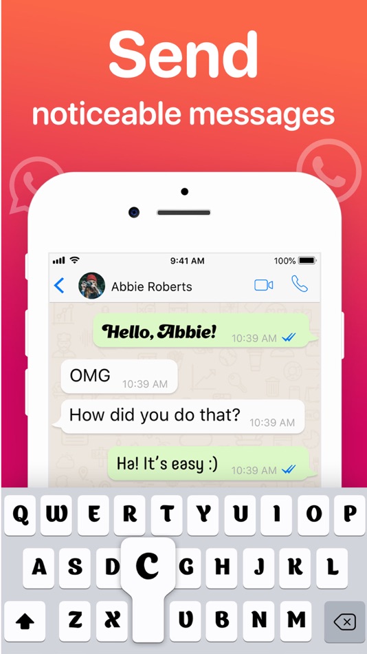 #3. Fonts: Font Keyboard, Text Art (iOS) 由: Rychard Matskevich