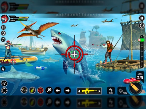 Shark Attack FPS Shooting Gameのおすすめ画像2
