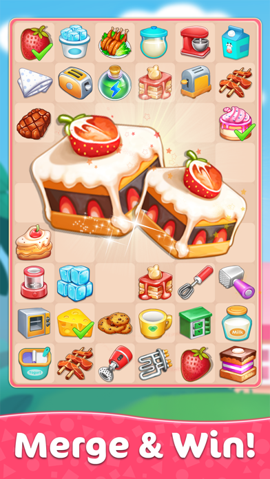 Merge Kitchen マージ マッチ パズルゲームのおすすめ画像3