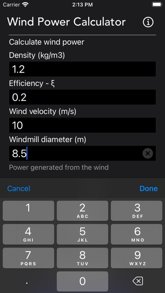 #3. Wind Power Calculator (iOS) 由: Nitrio