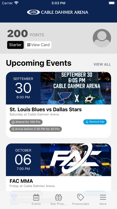 CDA Loyalty Screenshot