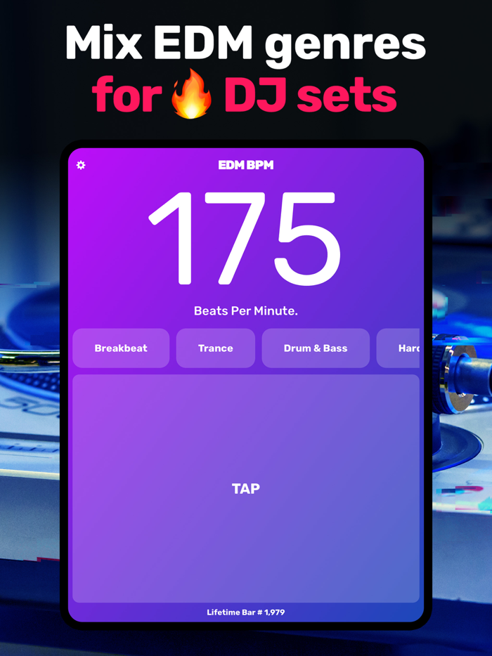 BPM Counter App ∎∎ EDM BPM
