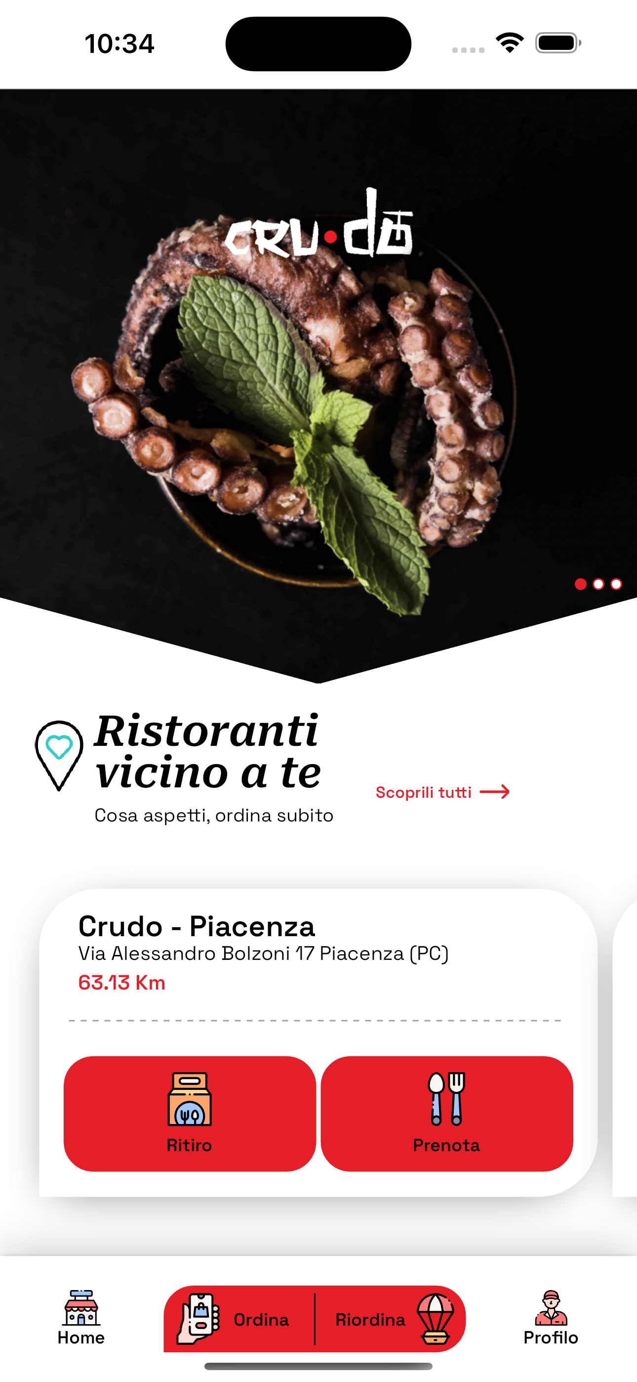 Crudo Delivery