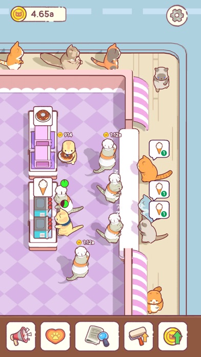 Cat Snack Cafe -Food Bar Games Screenshot