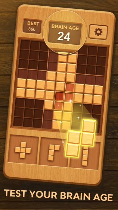 Wood Block Puz- Classic Jigsawのおすすめ画像1