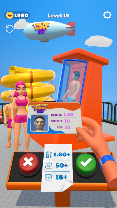 Theme Park 3D - Fun Aquapark Screenshot
