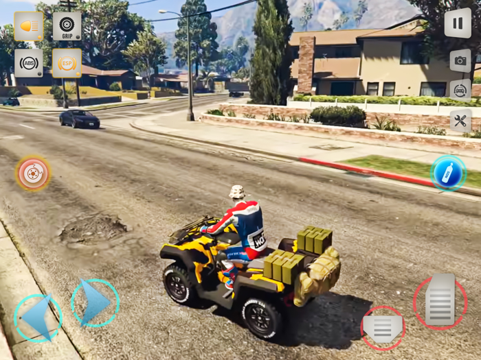 四轮摩托 ATV 游戏越野 3D