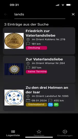 Screenshot von TA Reisen auf dem iPhone 5