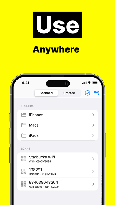 QR Code Scanner — Freebie Screenshot