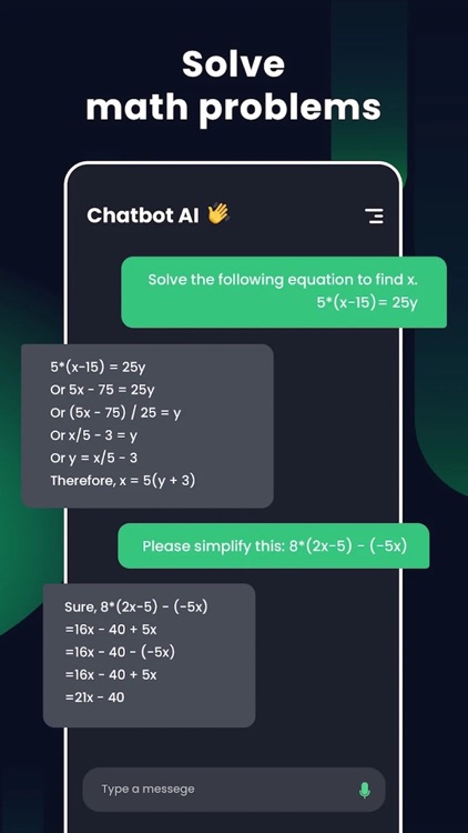 Chatbot AI - Ask me anything screenshot-3