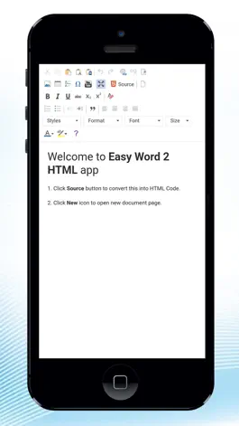 Game screenshot Easy word 2 HTML editor mod apk